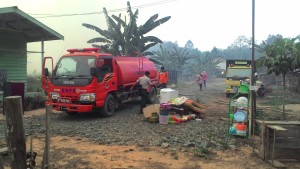 DAMKAR. Unit pemadam kebakaran tua perlu mendapat perhatian Pemerintah Kabupaten Paser. (Rapal JKN - Hello Borneo)