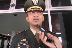 Komandan Kodim 0904/TNG Kabupaten Paser Letkol (Arm) Rimoko Ardani