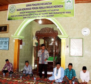 Kecamatan Babulu, Kabupaten Penajam Paser Utara, gelar peringatan tahun baru Islam 1 Muharram 1437 Hijriyah (Iskandar - Humas Setkab Penajam Paser Utara)