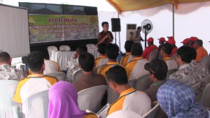 Peserta Pekan Daerah KTNA tingkat Provinsi Kalimantan Timur, hadiri temu wicara (Indra Jaya Wiyono - Humas Setkab Penajam Paser Utara)