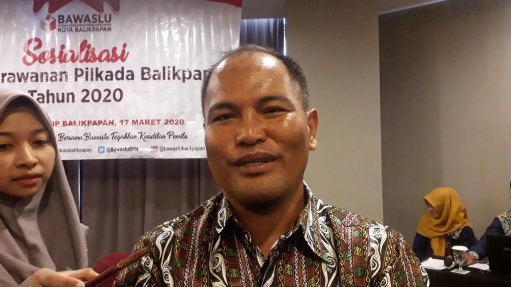 Komisioner Bawaslu Kaltim, Muhammad Ramli. (Aditya - Hello Borneo)