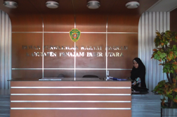 Kantor Sekretariat DPRD Penajam Paser Utara.
