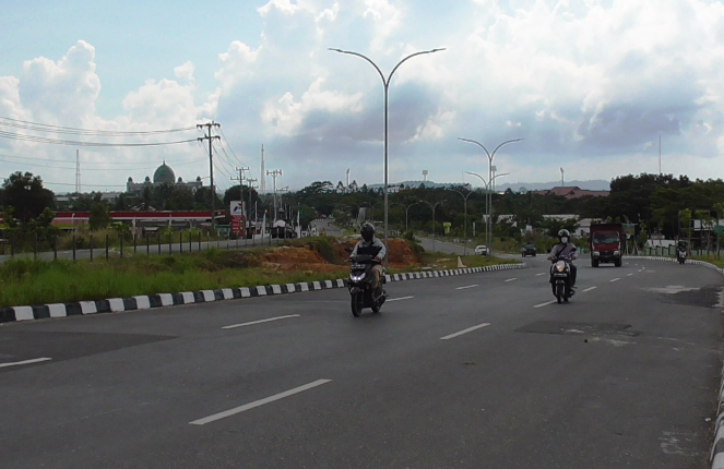 Jalan di Kecamatan Penajam
