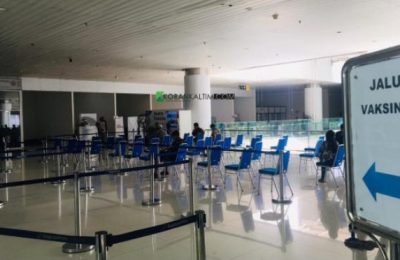 Bandara Internasional SAMS Sepinggan Berlakukan Daftar Vaksinasi Perjalanan Secara Online