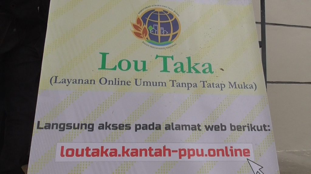 Layanan umum tatap muka berbasis daring (online) Lou Taka