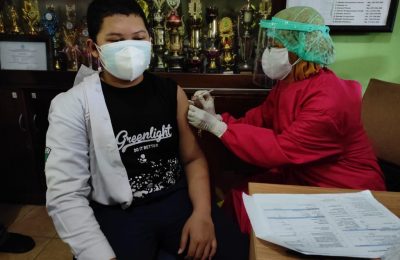 Dok. Vaksinasi Bagi Pelajar di Balikpapan.