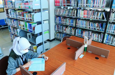 Perpustakaan sebagai ujung tombak literasi. (NR)