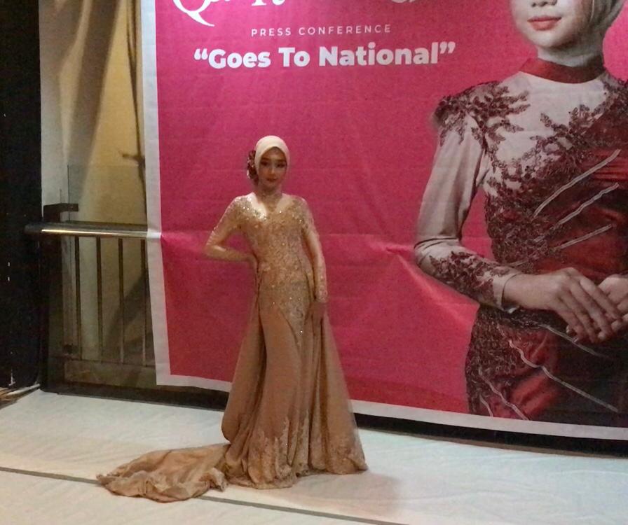 Qanitah Emily Tabitha Adam bakal mewakili Provinsi Kalimantan Timur pada ajang pemilihan Puteri Remaja Indonesia 2021. (Ist)