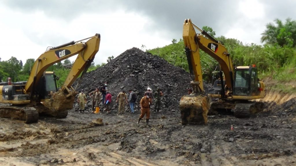 Aktifitas tambang ilegal di Kota Balikpapan. (DP)