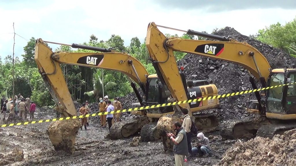 Lokasi tambang ilegal di Balikpapan. (DP)