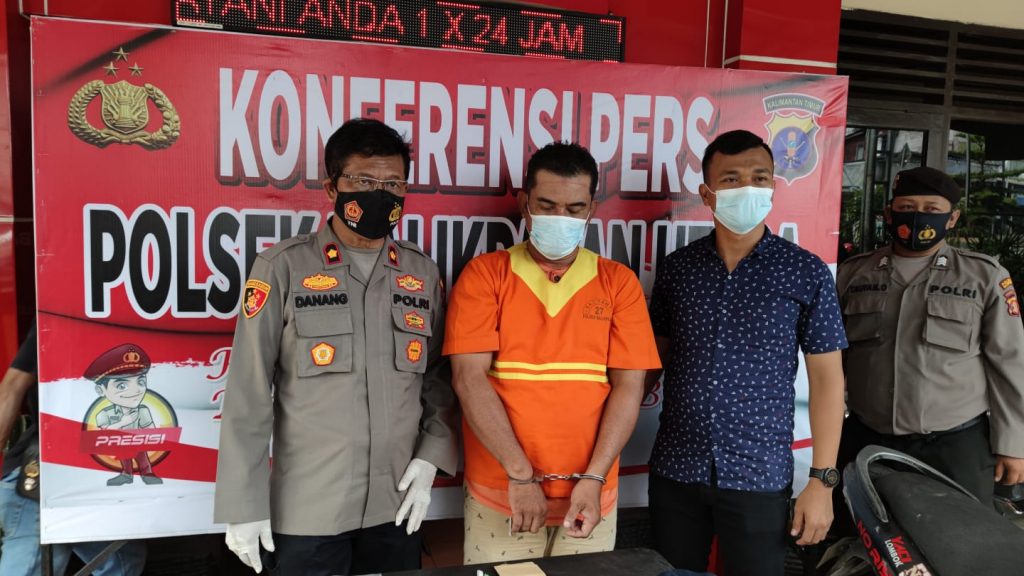 Polsek Balikpapan Utara merilis pengungkapan kasus pencurian tas berisi perhiasan di kawasan Jl. Soekarno-Hatta, KM 10, Balikpapan Utara. (Ist)
