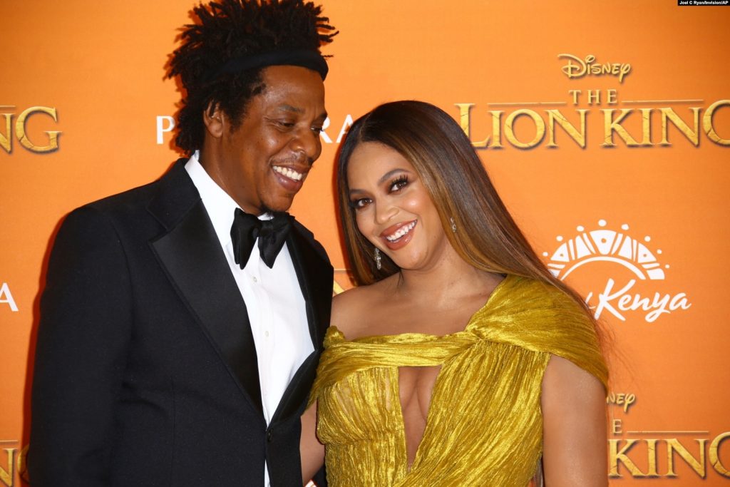 Jay-Z bersama istrinya, Beyonce (foto: dok)