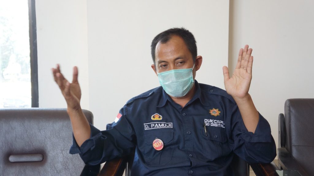 Kepala Disdukcapil Berau, David Pamuji. (Ist)