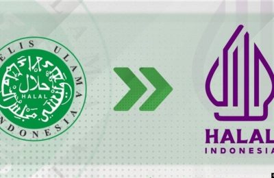 Logo halal lama dan halal baru. (Ist)