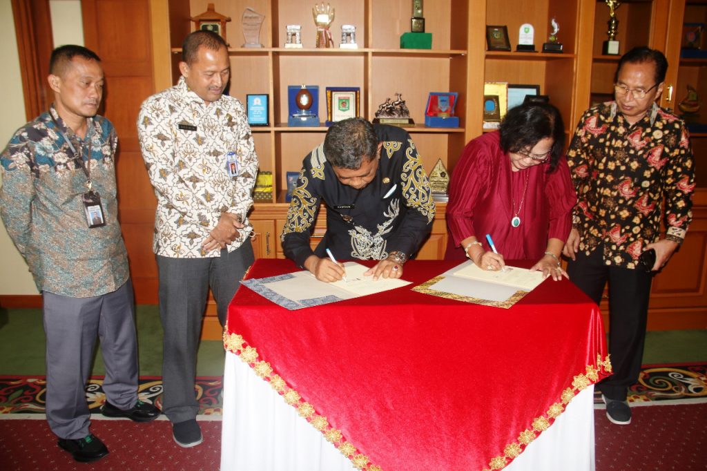 Pemkab PPU melakukan kerjasana dengan Universitas Gunadarma Jakarta. (Ist)