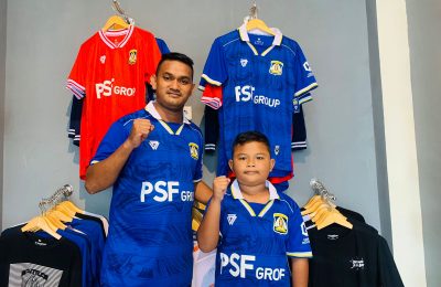 Jersey Persiba Balikpapan kini laris diburu. (Ist)
