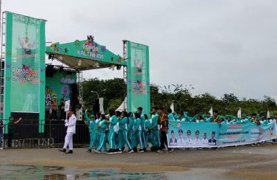Popda ke XVI Kaltim 2022 resmi dibuka. (TBS)