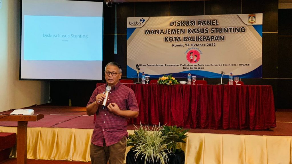 Diskusi Panpel Manajemen Kasus Stunting di Kota Balikpapan