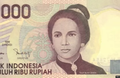 Pahlawan nasional Cut Nyak Dhien diabadikan dalam mata uang Rp 10.000.