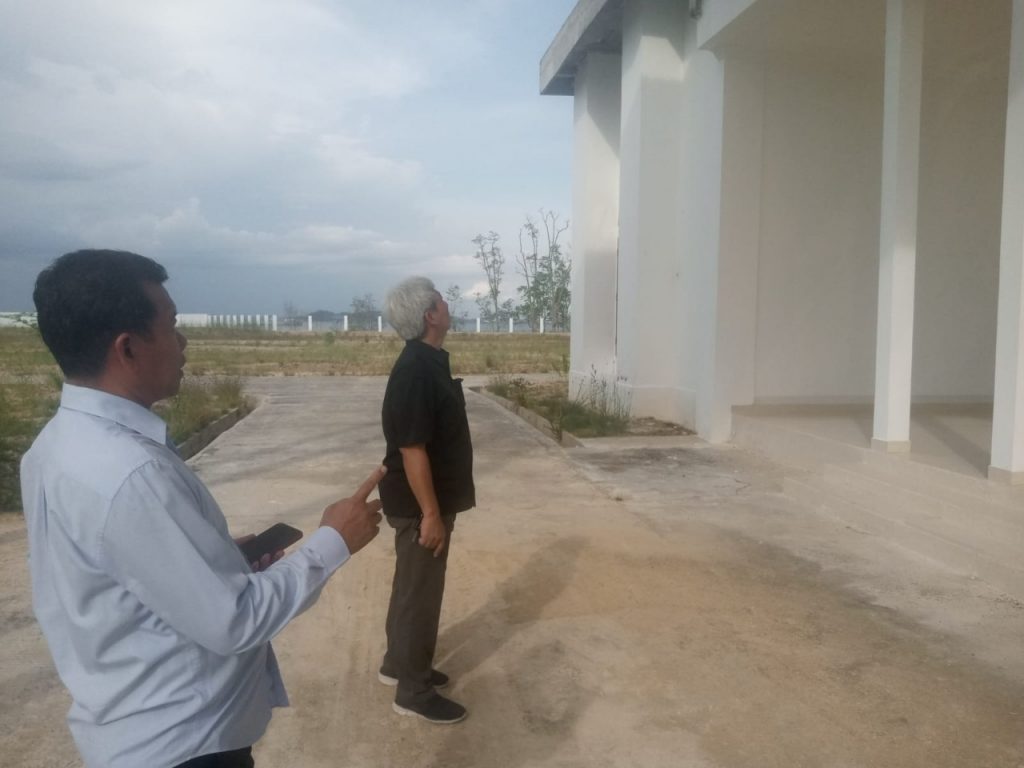 DPRD melakukan Sidak Rumah Jabatan Bupati Penajam Paser Utara. (ESY)