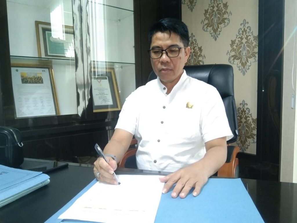 Ketua DPRD Kabupaten PPU, Syahrudin M Noor. (ESY)