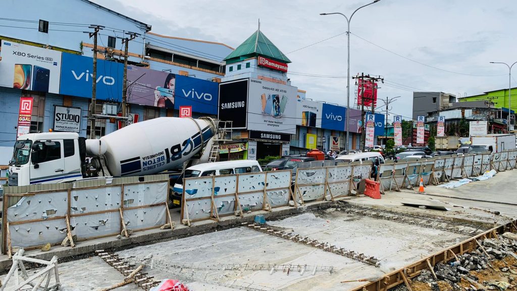 Proyek Turunan Rapak Balikpapan. (Ist)