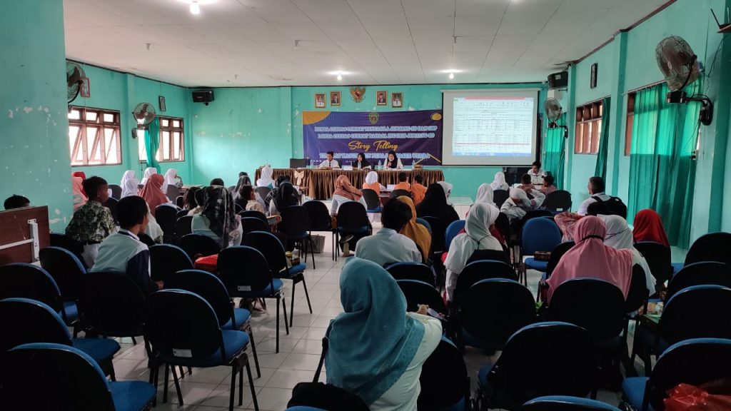 Pelajar mengikuti Cerdas Cermat gelaran Disdikpora Kabupaten PPU. (ESY)