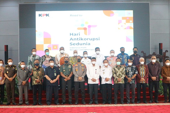 Seminar memperingati Hari Antikorupsi Sedunia (Hakordia) dihadiri Bupati Paser, Fahmi Fadli. (Ist)