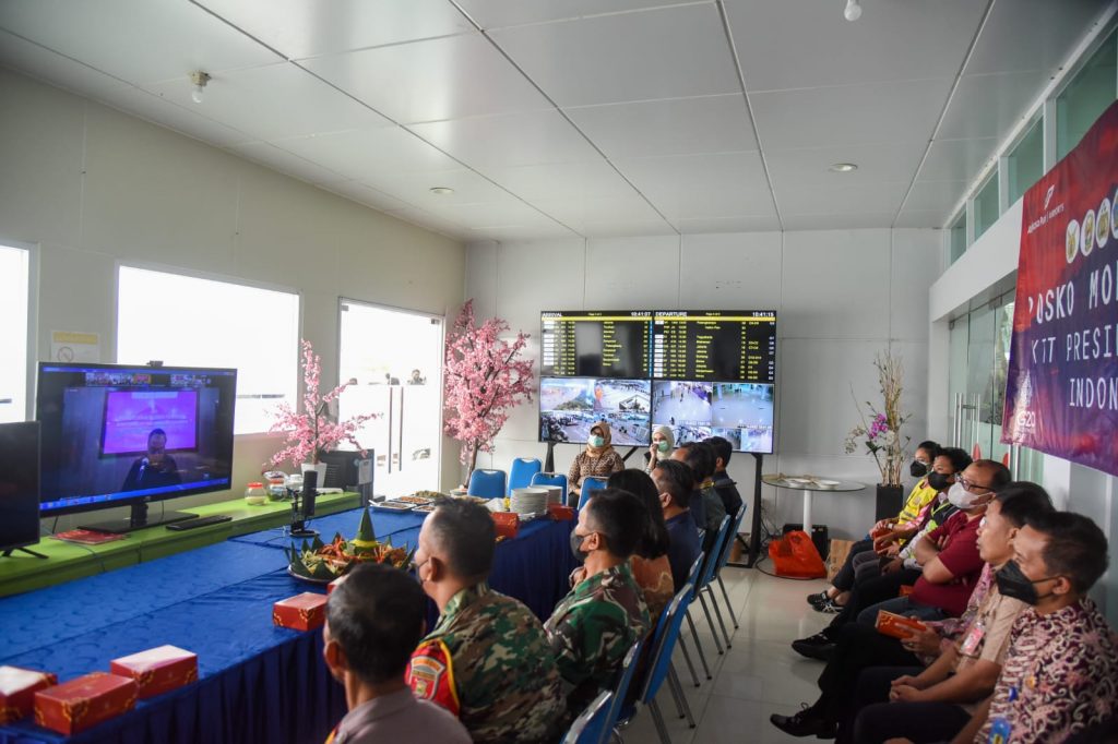 PT Angkasa Pura I secara resmi menutup Posko Terpadu Monitoring KTT G20. (Ist)