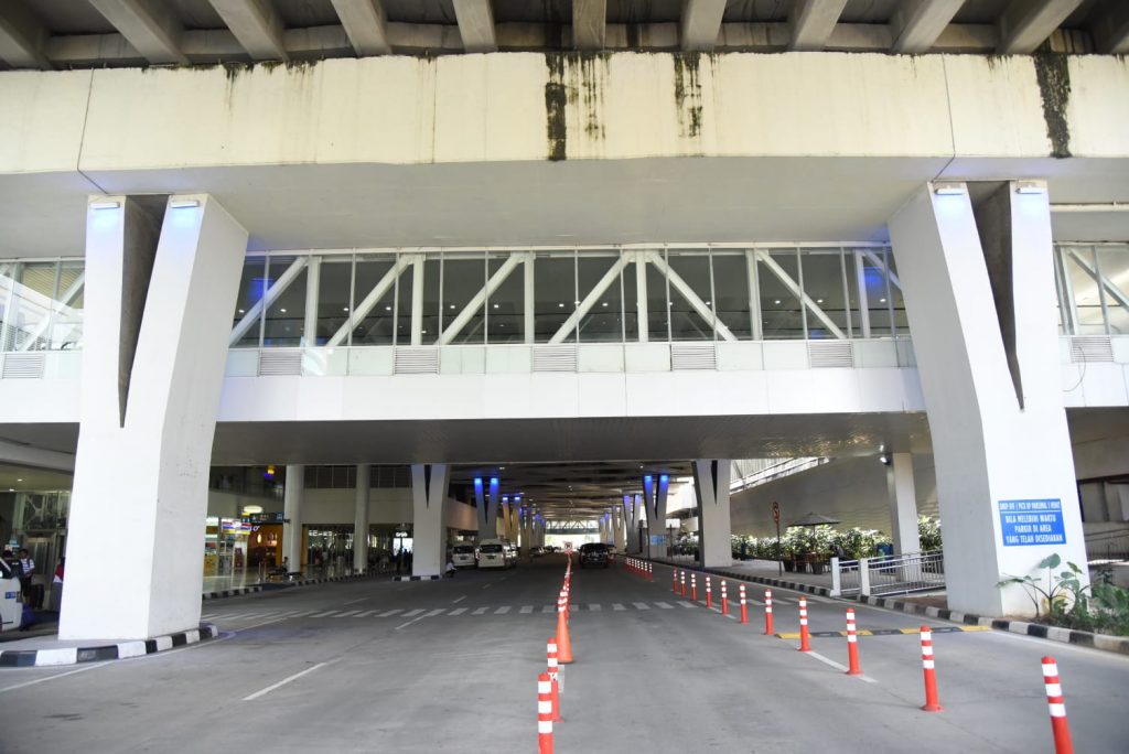 Ares Pic Up Zone Bandara SAMS Sepinggan Balikpapan. (Ist)