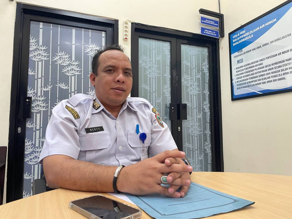 Kepala BPAM Banjarbakula, Muhammad Berty Nakir. (Ist)
