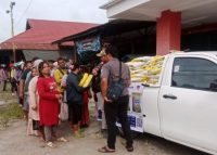 Intervensi pasar di Kabupaten Katingan untuk mendorong stabilisasi harga khususnya komoditas beras. (Ist)