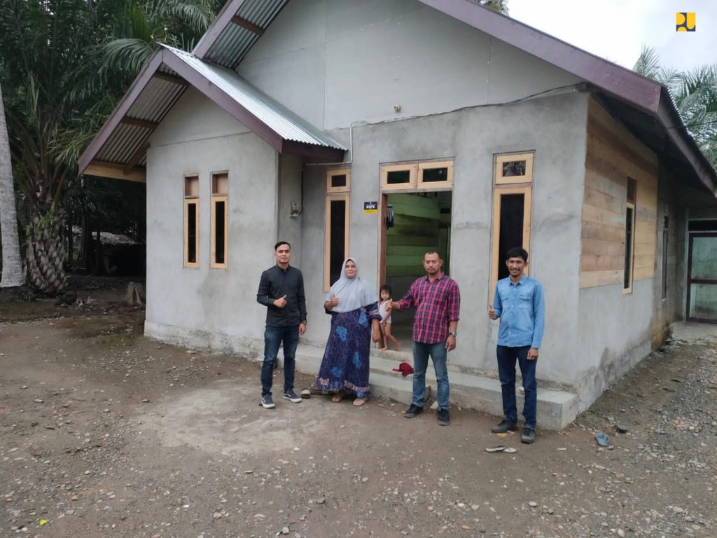 Hasil bedah rumah atau Program Bantuan Perumahan Swadaya Ditjen Perumahan Kementerian PUPR (Dok. Kementerian PUPR)