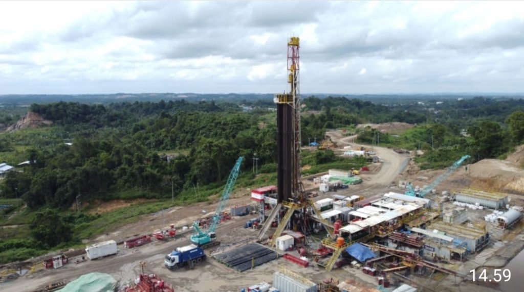 Pengeboran 6 sumur eksplorasi di tahun 2023. (Ist)