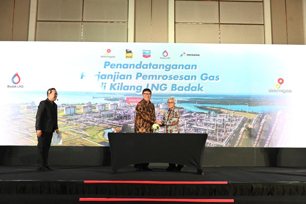 Penandatangan Bontang Processing Agreement (BPA). (Ist)