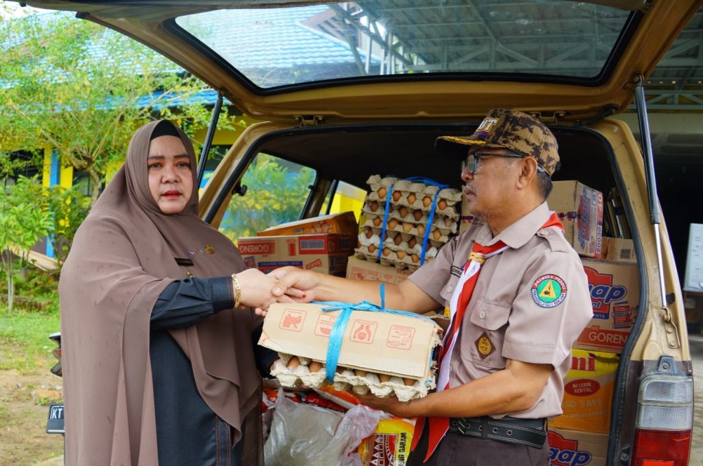 Wakil Bupati Paser yang juga sekaligus Ketua Kwartir Cabang (Kwarcab) Paser Syarifah Masitah Assegaf. (Ist)