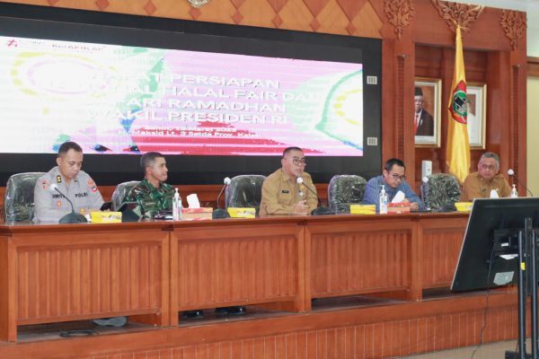 Rapat Koordinasi Persiapan Nasional Halal Fair dan Safari Ramadan Wakil Presiden Republik Indonesia. (Ist)