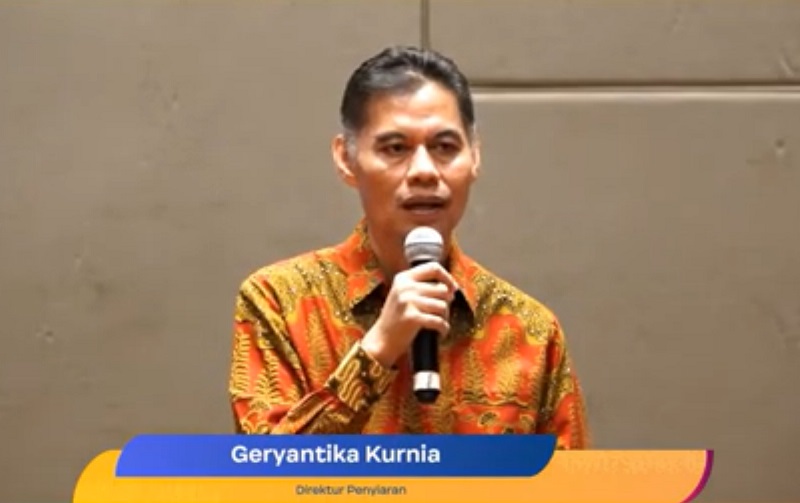 Direktur Penyiaran Direktorat Jenderal Informasi dan Komunikasi Publik Kementerian Komunikasi dan Informatika (Direktur Penyiaran Kominfo), Geryantika Kurnia.