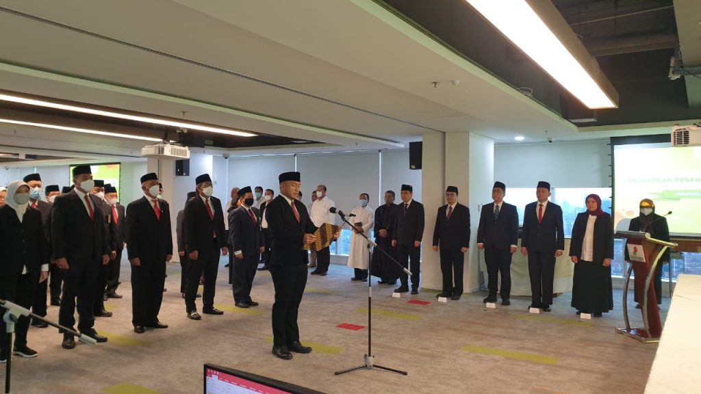 58 Pegawai Setingkat Kepala Divisi di Lingkungan SKK Migas dilantik. (Ist)