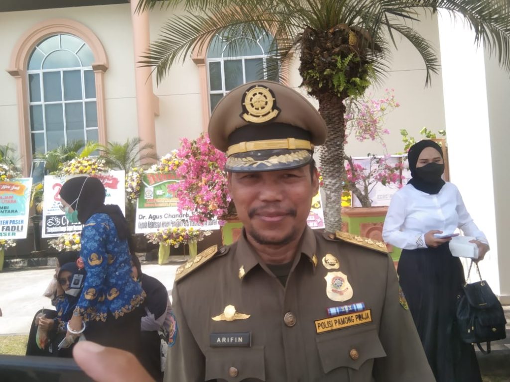 Plt Kepala Satpol PP Kabupaten PPU, Arifin. (Ist)