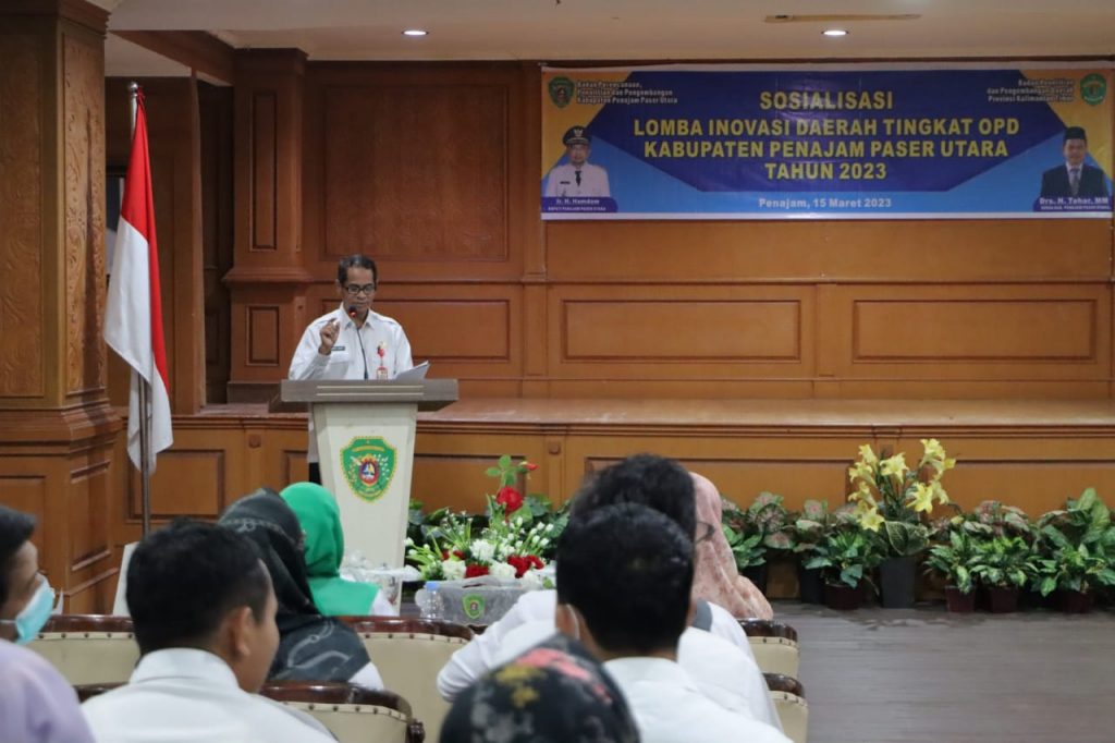 Sosialisasi Lomba INOVDA se-Kabupaten PPU. (Ist)