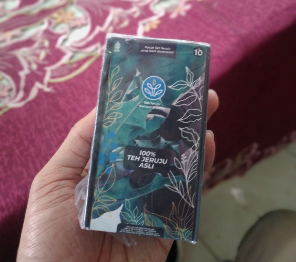 Produksi Teh Daun Jeruju . (Ist)