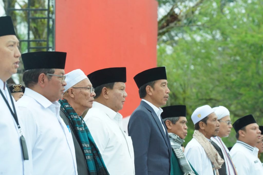 Presiden Joko Widodo hadir di Tabalong Kalimantan Selatan. (Ist)