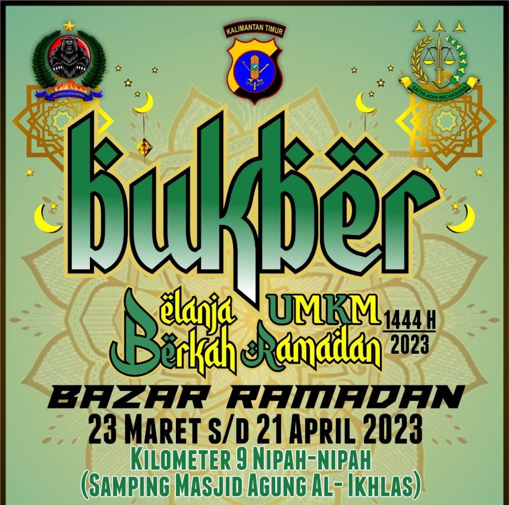 BUKBER (Belanja UMKM, Berkah Ramadan), Polres PPU, Kodim 0913/PPU dan Kejari PPU. (Ist)