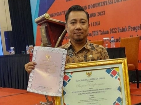 Pejabat Peraturan Perundang-undangan DPRD Kabupaten PPU, Umar. (Ist)