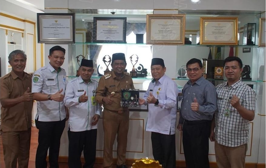 Kunjungan Kemenag Kaltim ke Pemkab PPU. (Ist)