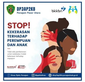 Stop Kekerasan Terhadap Perempuan dan Anak. (Ist)