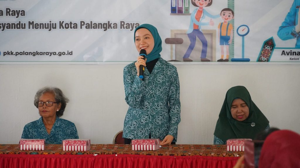 Ketua TP PKK Kota Palangka Raya Avina Fairid Naparin. (Ist)