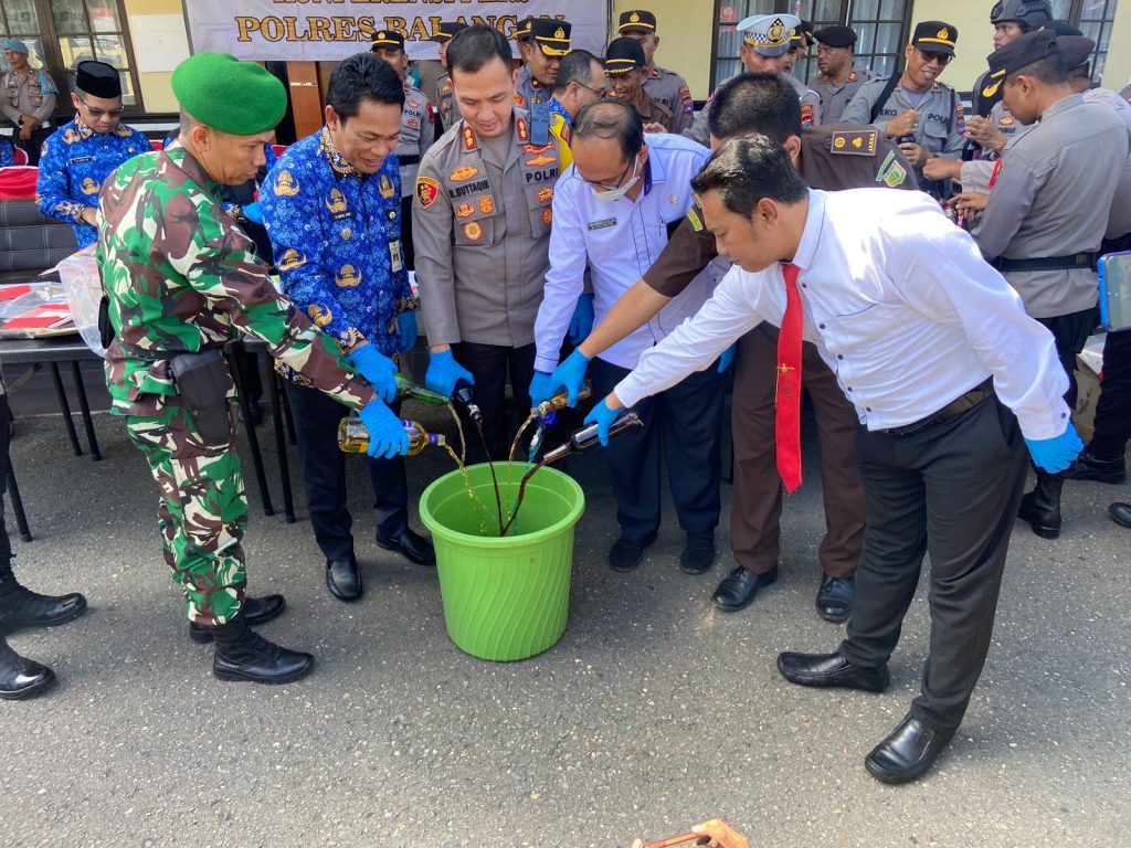 Rilis Polres Balangan. (Ist)