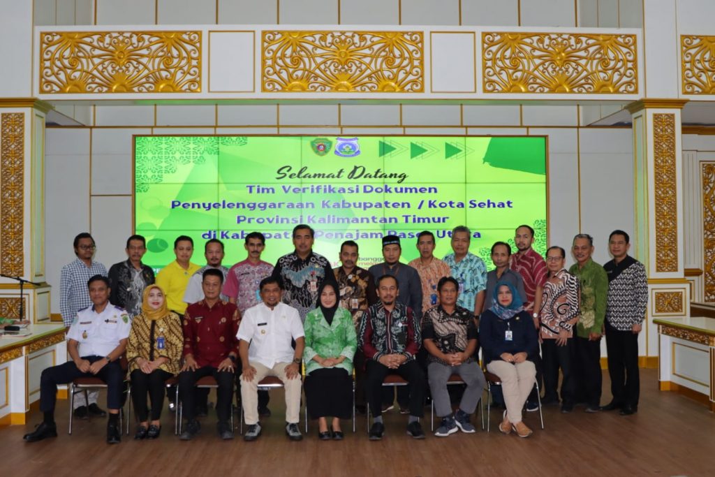Verifikasi dokumen penyelenggaraan Kabupaten Sehat. (Ist)
